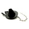 Thrifco Plumbing B-257V Universal Heavy-Duty Anchor Toilet Repair Flapper, Blac 4508003 - alternate 4